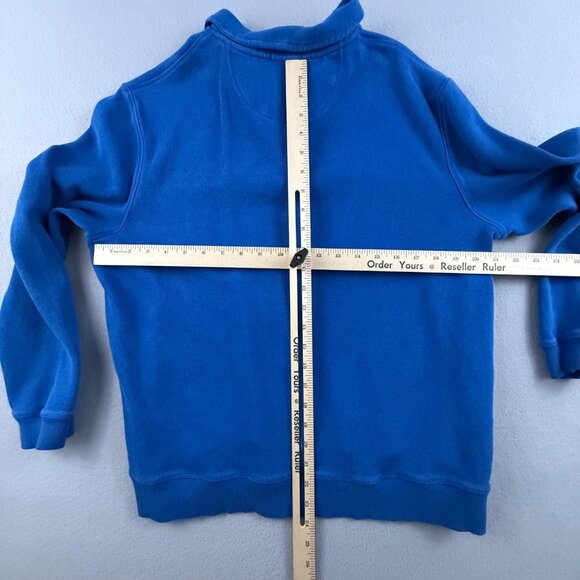 Tommy Bahama Relax Men's Medium 1/4 Zip Sweatshirt Long Sleeve Knit Pullover Top - Picture 5 of 9